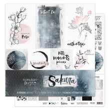 Charger l&#39;image dans la galerie, Kit papiers imprimés SAKURA (FDPI11909)
