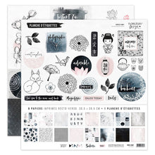 Charger l&#39;image dans la galerie, Kit papiers imprimés SAKURA (FDPI11909)
