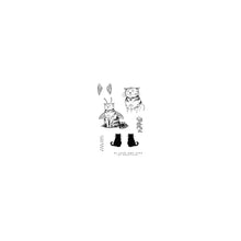 Charger l'image dans la galerie, Tampons Clear Stamps A5 "Bumblebee Cat" - Katkin Krafts
