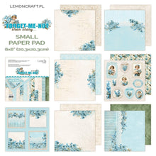 Charger l&#39;image dans la galerie, &quot;Forget me not&quot; 8x8 Inch Paper Pad (LEM-DD-FORGET-02)
