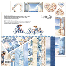 Charger l&#39;image dans la galerie, &quot;Sea Story&quot;12x12 Inch Paper Pad (LEM-SEASTO-01)
