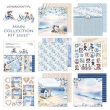 Charger l&#39;image dans la galerie, &quot;Sea Story&quot;12x12 Inch Paper Pad (LEM-SEASTO-01)
