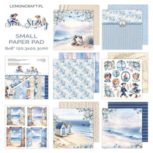 Charger l&#39;image dans la galerie, &quot;Sea Story&quot; 8x8 Inch Paper Pad (LEM-SEASTO-02)
