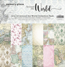 Charger l'image dans la galerie, Bloc Papier 30x30 cm Around the World - Memory Place
