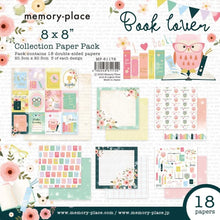 Charger l&#39;image dans la galerie, &quot;Book Lover&quot;  Paper Pack 20x20 cm de Memory-Place (MP-61172)

