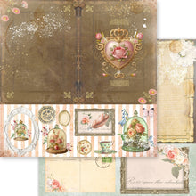 Charger l&#39;image dans la galerie, &quot;Cherished Elegance&quot;  Paper Pack 15X15 cm de Memory-Place (MP-61302)
