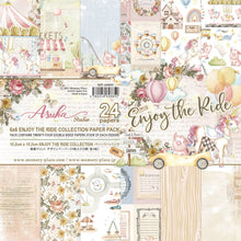 Charger l'image dans la galerie, Bloc Papier Enjoy the Ride 15x15 cm - 24 Feuilles - Memory Place - DESTOCKAGE
