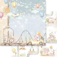 Charger l'image dans la galerie, Bloc Papier "Enjoy the Ride" 15x15 cm - 24 Feuilles - Memory Place (MP-60885) - DESTOCKAGE
