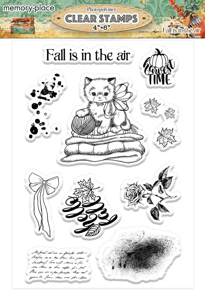 Tampon transparent « Fall Is In The Air  » (MP-61050)