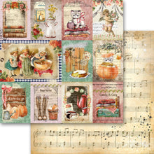 Charger l&#39;image dans la galerie, Bloc papiers  &quot;L&#39;automne est dans l&#39;air&quot; Kawaii Paper Goods 30x30 cm(MP-61029)
