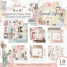 Charger l&#39;image dans la galerie, &quot;Good Life Bliss&quot;  Paper Pack 20x20 cm de Asuka studio (MP-61368)
