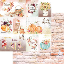 Charger l&#39;image dans la galerie, Bloc papiers  &quot;Autumn Wishes&quot; Kawaii Paper Goods 30x30 cm(MP-60673)
