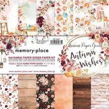 Charger l&#39;image dans la galerie, Bloc papiers  &quot;Autumn Wishes&quot; Kawaii Paper Goods 15x15 cm(MP-60667)
