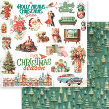 Charger l&#39;image dans la galerie, &quot;Merry &amp; Bright&quot;  Paper Pack 15X15 cm de Memory-Place (MP-61443)
