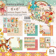Charger l&#39;image dans la galerie, &quot;My Deer Friend&quot;  Paper Pack 15X15 cm de Memory-Place (MP-613430)
