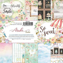 Charger l&#39;image dans la galerie, &quot;So Sweet&quot;  Paper Pack 15X15 cm de Asuka studio (MP-60139)
