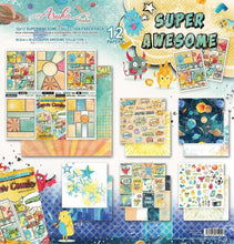 Charger l&#39;image dans la galerie, &quot;Super Awesome&quot;  Paper Pack 30x30 cm de Asuka studio (MP-61105)
