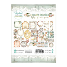 Charger l'image dans la galerie, Éphémera "Family Stories" 40 pcs - Mintay Papers (MT-FAM-LSCE)
