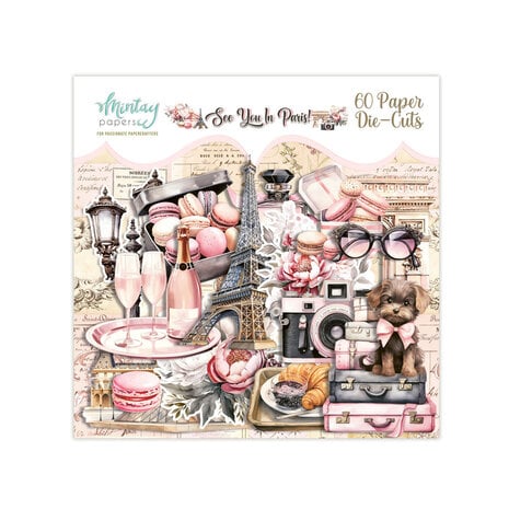 See You In Paris Paper Die-Cuts (60pcs) (MT-SYP-LSC)