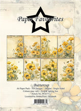 Charger l'image dans la galerie, Bloc Papier A6 "Buttercup" - Paper Favourites (PFA573)
