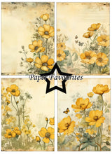 Charger l'image dans la galerie, Bloc Papier A6 "Buttercup" - Paper Favourites (PFA573)
