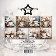 Charger l'image dans la galerie, Bloc Papier 15x15 cm Cup of Coffee - Paper Favourites
