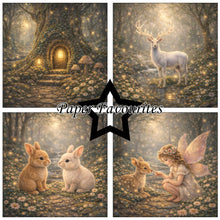 Charger l'image dans la galerie, Bloc Papier 15x15 cm "Magical Forest" - Paper Favourites (PF581)
