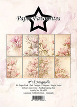 Charger l'image dans la galerie, Bloc Papier A6 "Pink Magnolia" - Paper Favourites (PFA571)
