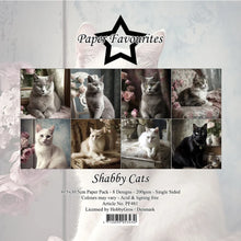 Charger l&#39;image dans la galerie, &quot;Shabby Cats&quot; Paper Pack de Paper Favorites (PF481)
