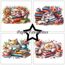 Charger l'image dans la galerie, Bloc Papier 15x15 cm "Sleeping Cats" - Paper Favourites (PF296)
