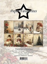 Charger l&#39;image dans la galerie, Bloc de papier A6 Noël victorien - Paper Favourites (PFA596)
