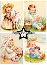 Charger l'image dans la galerie, Bloc de papier A6 "Vintage Easter" - Paper Favourites (PFA612)
