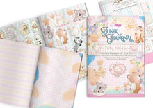 Charger l'image dans la galerie, Junk Journal Total Cuteness A4 Papers For You PFY-16137 - pages ouvertes animaux kawaii
