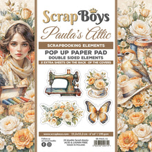 Charger l&#39;image dans la galerie, Ensemble de papier POP UP 15x15 Paula&#39;s Attic  (SB-PAUL-11)
