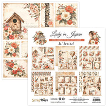 Charger l'image dans la galerie, Art Journal 30x30 "Lady in Japan" - ScrapBoys (SB-LAJA-14)
