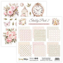 Charger l'image dans la galerie, Bloc "Shabby Pack 2" 20x20 cm - ScrapBoys (SB-SHPA2-10)
