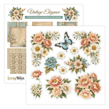 Charger l&#39;image dans la galerie, Vintage elegance 6x6 Inch Paper Pad  de Scrapboys (SB-VIEL-09)
