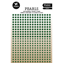 Charger l'image dans la galerie, Perles adhésives Pearls vertes 2 tailles - Studio Light Essentials
