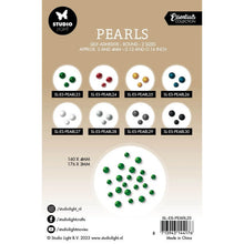 Charger l'image dans la galerie, Perles adhésives "Pearls" vertes 2 tailles - Studio Light Essentials (SL-ES-PEARL23)
