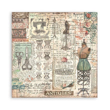 Charger l&#39;image dans la galerie, Brocante Antiques 12x12 Inch Paper Pack (Single Face) (SBBXLB14)

