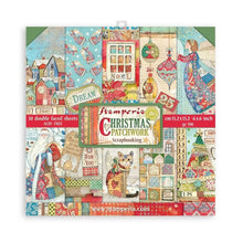 Charger l'image dans la galerie, Bloc Papier 15x15 Christmas Patchwork - Stamperia SBBXS05 - packaging
