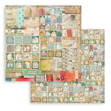 Charger l'image dans la galerie, Christmas Patchwork - feuille chats ailes Noel fond journal
