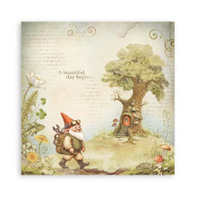 Charger l&#39;image dans la galerie, Bloc Papier Simple Face 22 feuilles 20,3X20,3 (8&quot;X8&quot;) - &quot;Hidden Grove&quot; (SBBSXB10)

