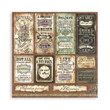 Charger l'image dans la galerie, Bloc Papier Lady Vagabond Lifestyle 30x30 cm - Stamperia (SBBL98)
