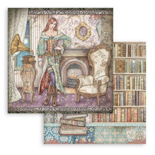 Charger l'image dans la galerie, Bloc Papier Lady Vagabond Lifestyle 30x30 cm - Stamperia (SBBL98)
