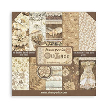 Charger l'image dans la galerie, Bloc papier "Old Lace" 20x20 cm - Stamperia (SBBS116)
