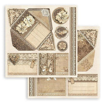 Charger l'image dans la galerie, Bloc papier "Old Lace" 20x20 cm - Stamperia (SBBS116)
