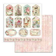 Charger l'image dans la galerie, Bloc Papier" Pink Christmas" 15x15 cm - Stamperia (SBBXS07)
