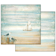 Charger l&#39;image dans la galerie, Sea Land 12x12 Inch Paper Pack stamperia
