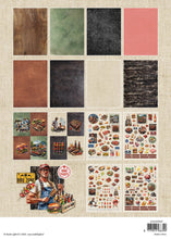 Charger l'image dans la galerie, Die-cut Paper Pad "BBQ Party" A4 - Studio Light (SL-ES-DCPP437)

